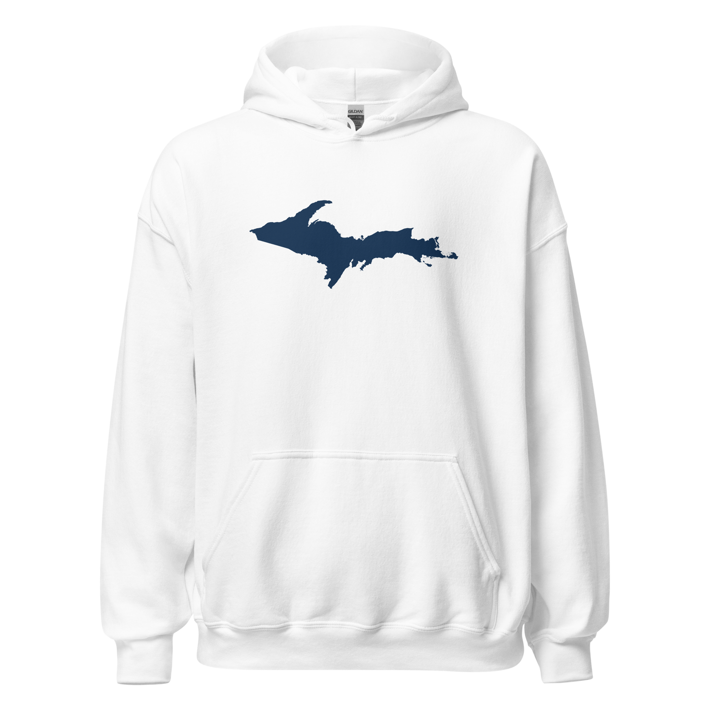 Michigan Upper Peninsula Hoodie (w/ UP Outline) | Unisex Standard