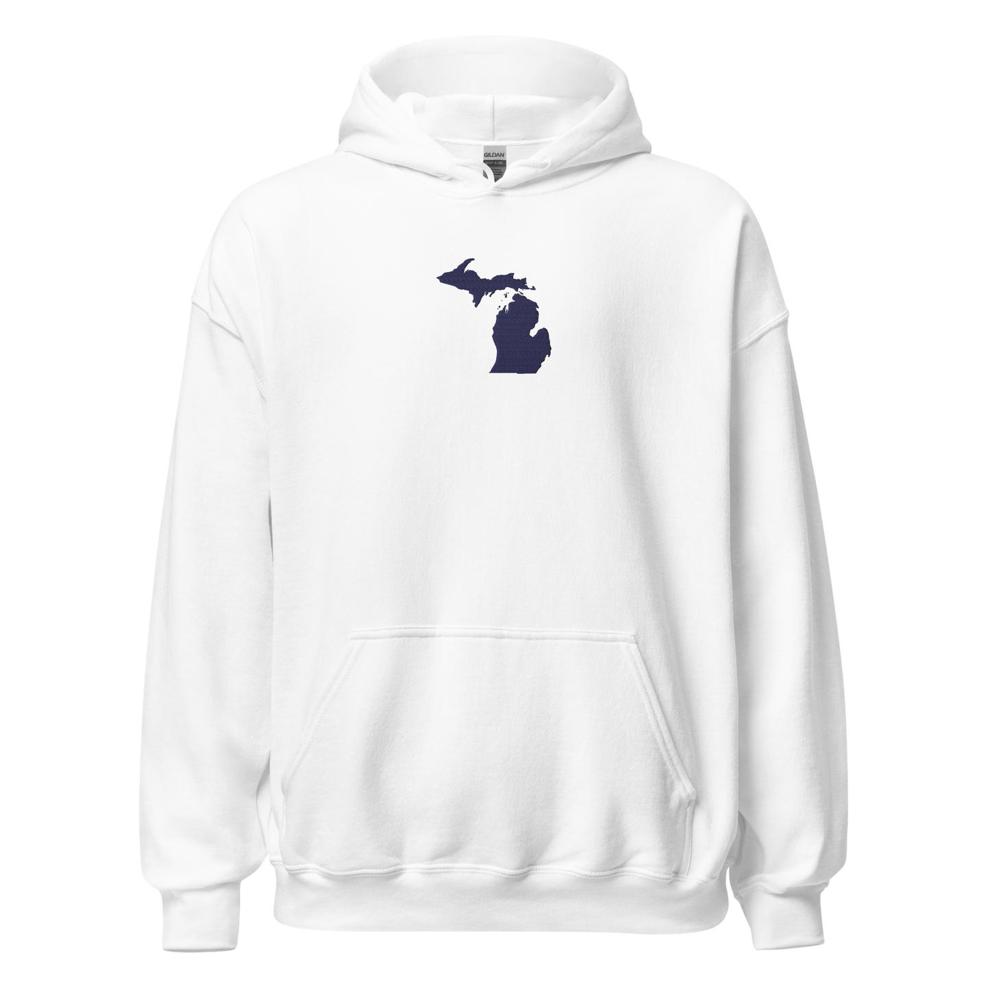 Michigan Hoodie (w/ MI Outline) | Unisex Standard - Emb.