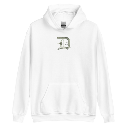 Detroit 'Old English D' Hoodie (Benjamins Edition) | Unisex Standard - Emb.