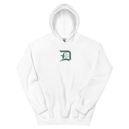 Detroit 'Old English D' Hoodie (Copper Green) | Unisex Standard - Emb.