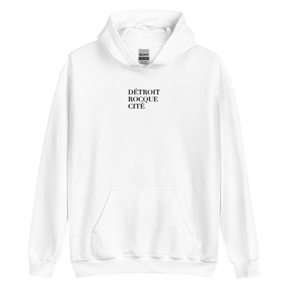 'Détroit Rocque Cité' Hoodie | Unisex Standard - Emb.