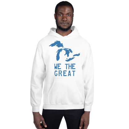 Great Lakes 'We the Great' Hoodie (Superior Blue) | Unisex Standard