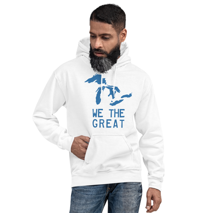 Great Lakes 'We the Great' Hoodie (Superior Blue) | Unisex Standard