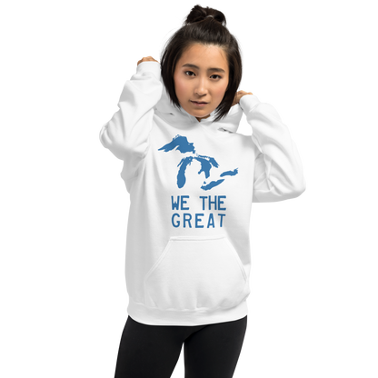 Great Lakes 'We the Great' Hoodie (Superior Blue) | Unisex Standard