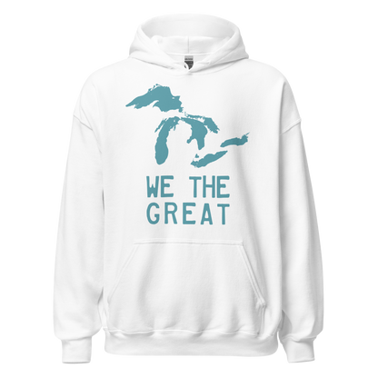 Great Lakes 'We the Great' Hoodie (Huron Blue) | Unisex Standard