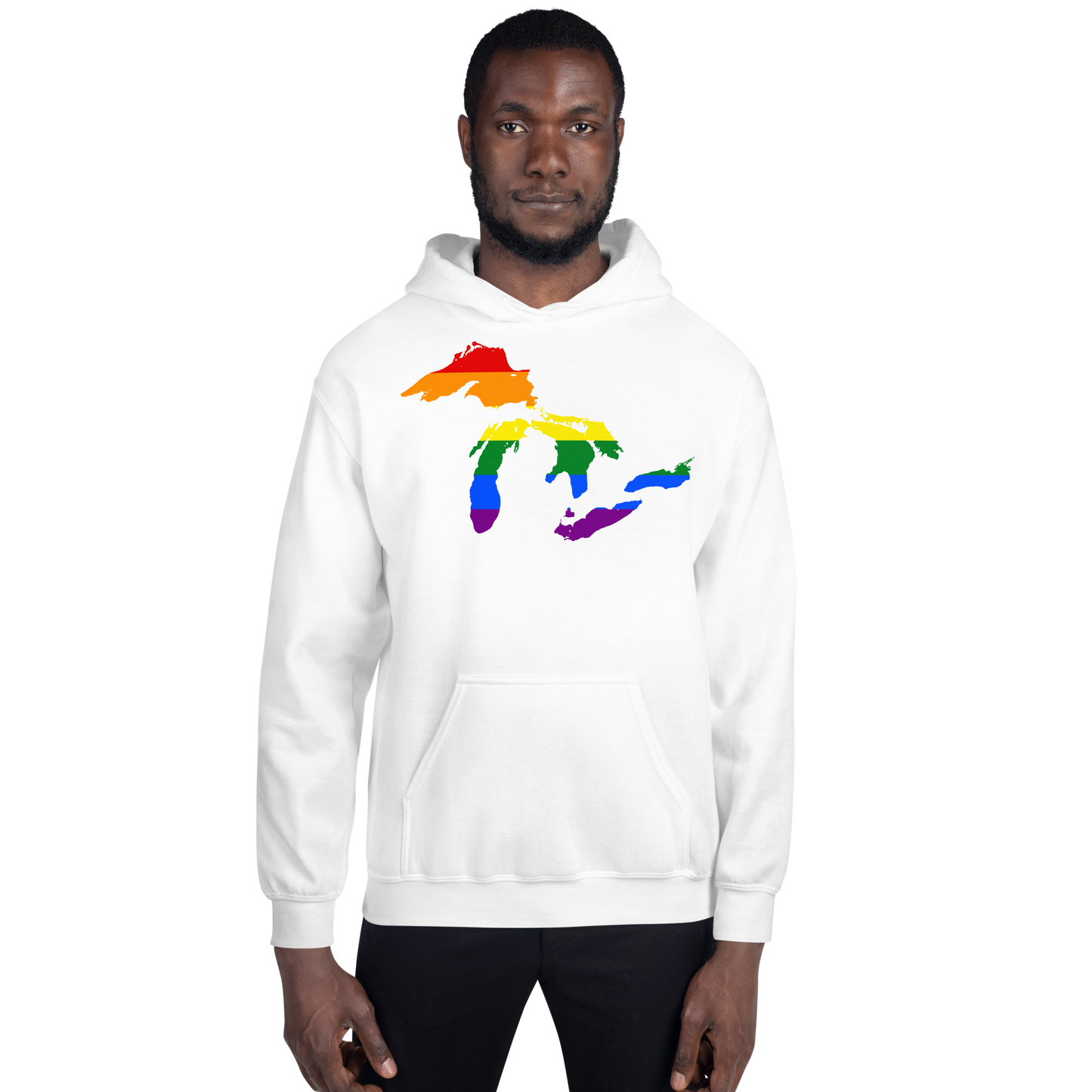 Great Lakes Hoodie (Rainbow Pride Edition) | Unisex Standard