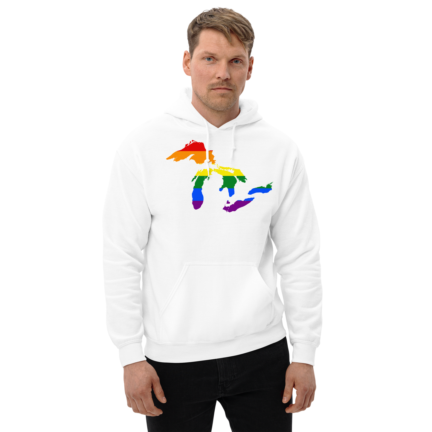 Great Lakes Hoodie (Rainbow Pride Edition) | Unisex Standard