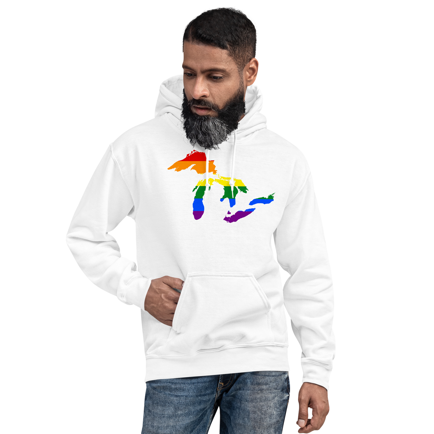 Great Lakes Hoodie (Rainbow Pride Edition) | Unisex Standard