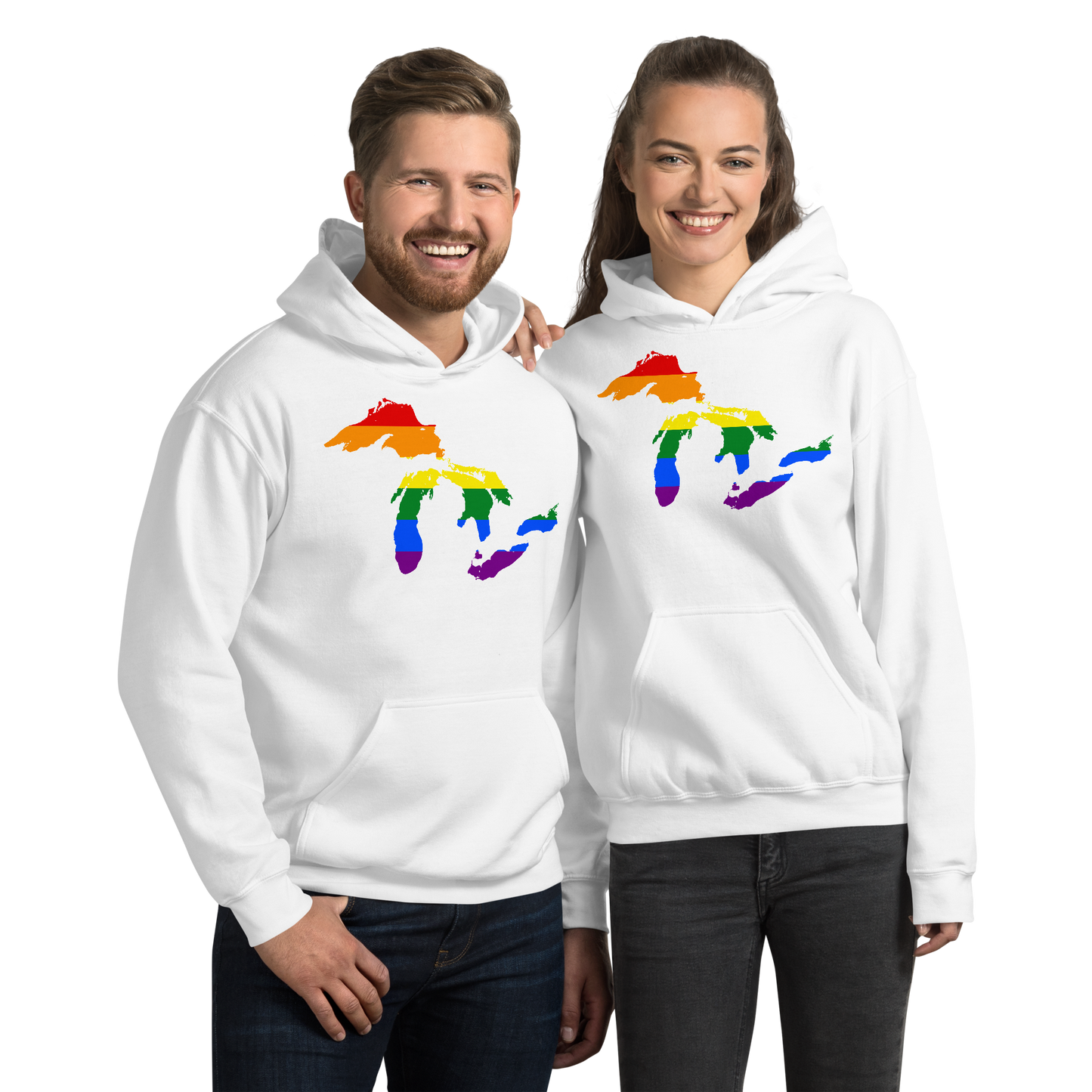 Great Lakes Hoodie (Rainbow Pride Edition) | Unisex Standard