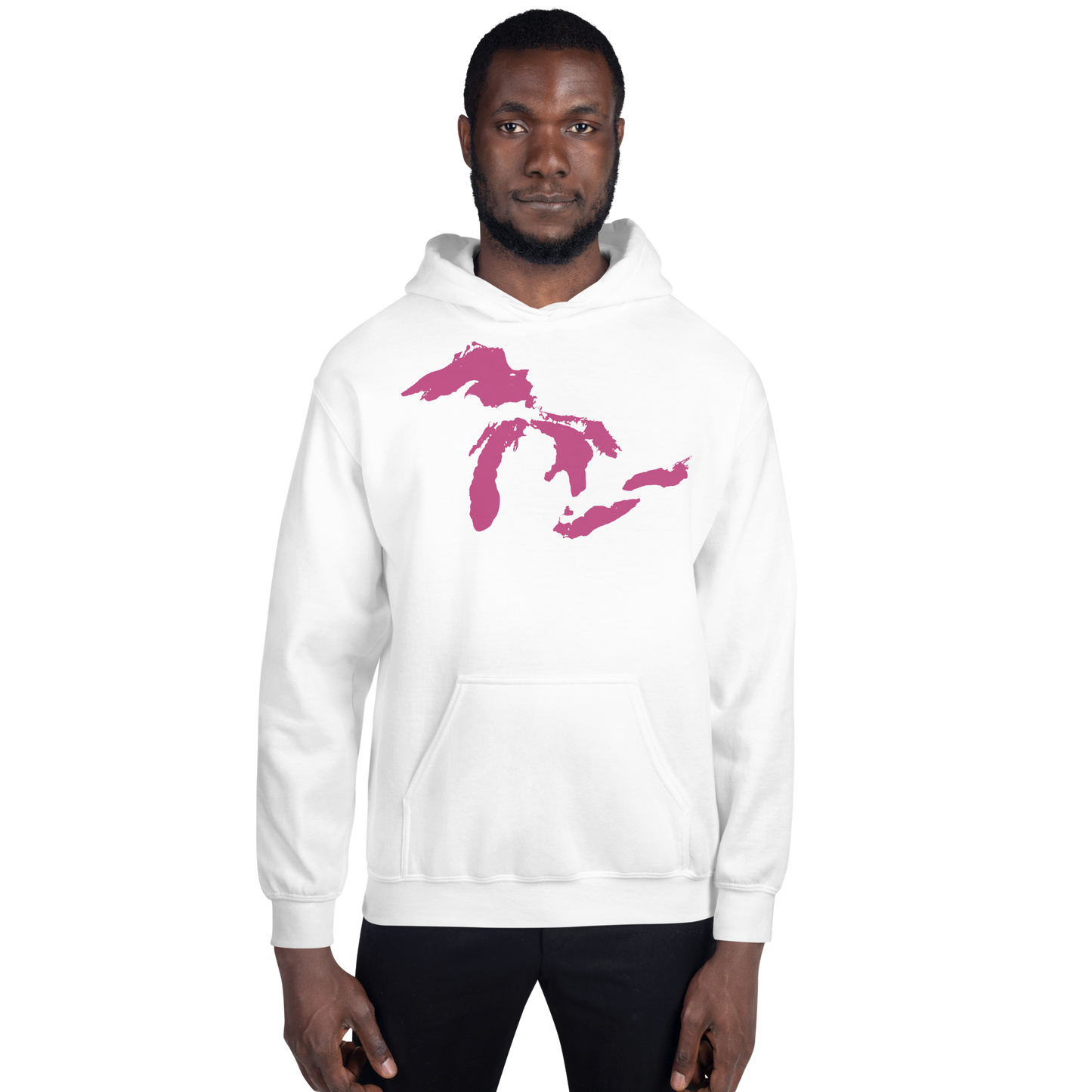 Great Lakes Hoodie (Apple Blossom Pink) | Unisex Standard