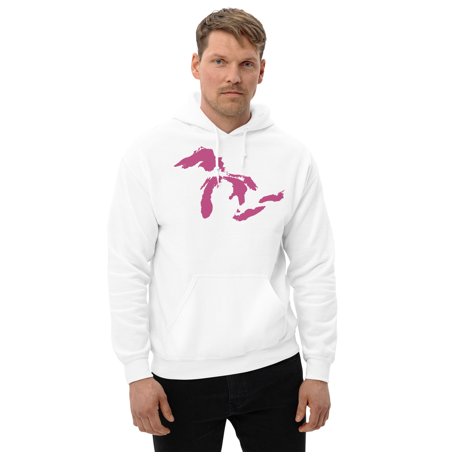 Great Lakes Hoodie (Apple Blossom Pink) | Unisex Standard