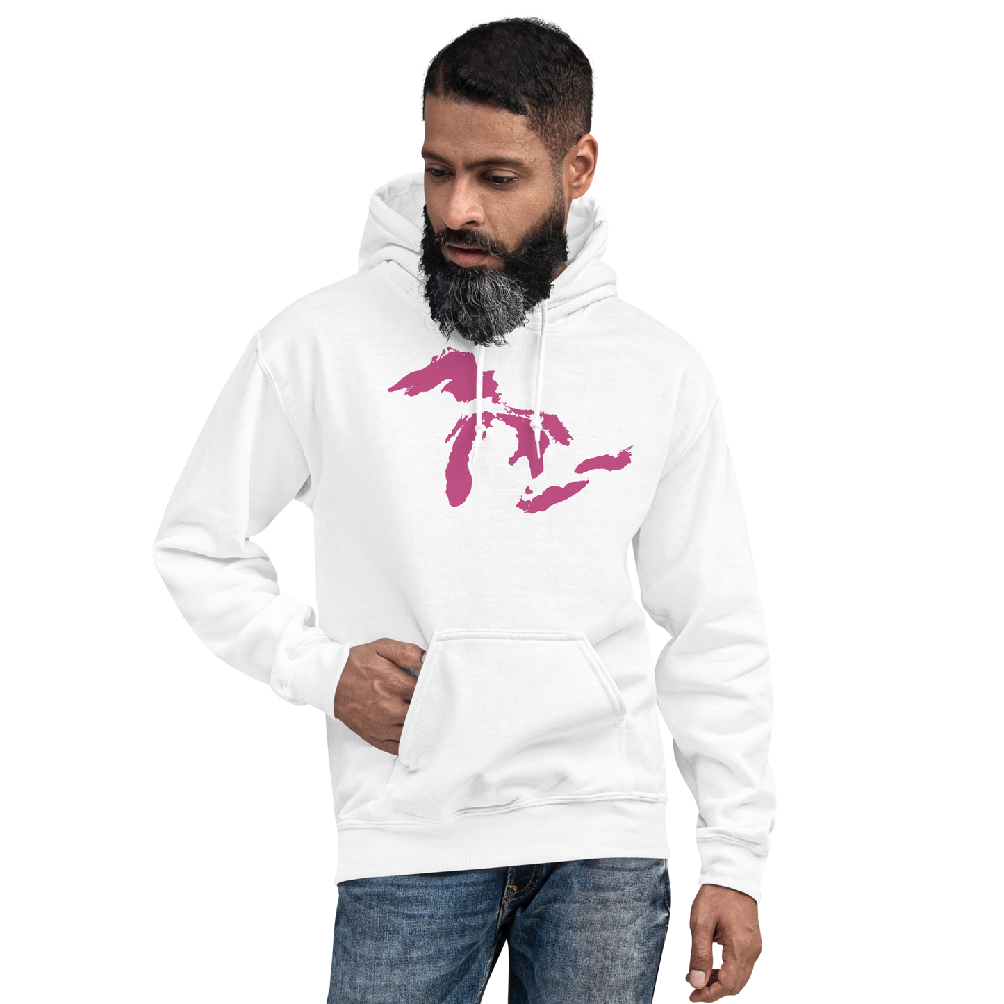 Great Lakes Hoodie (Apple Blossom Pink) | Unisex Standard