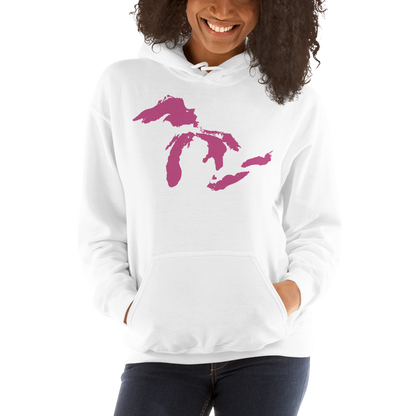 Great Lakes Hoodie (Apple Blossom Pink) | Unisex Standard