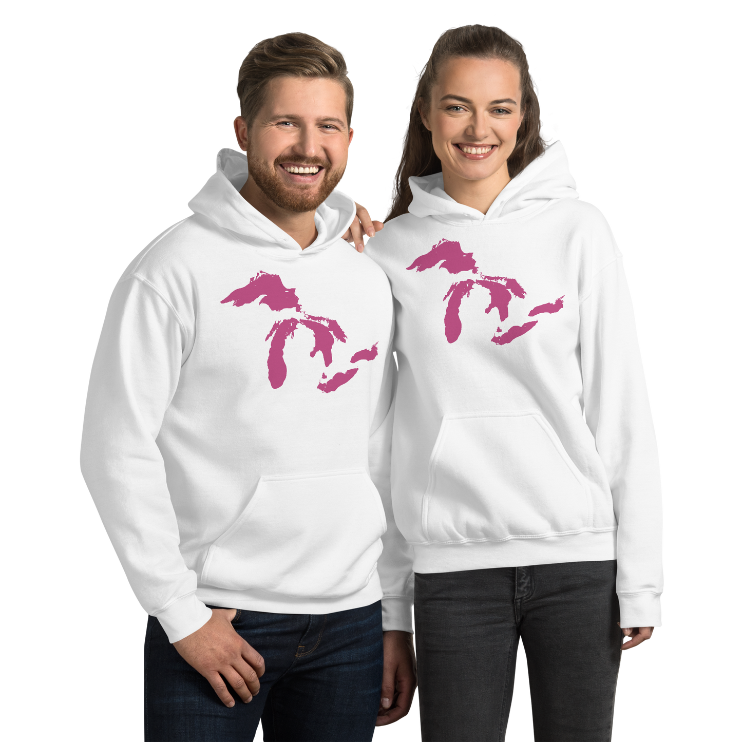 Great Lakes Hoodie (Apple Blossom Pink) | Unisex Standard