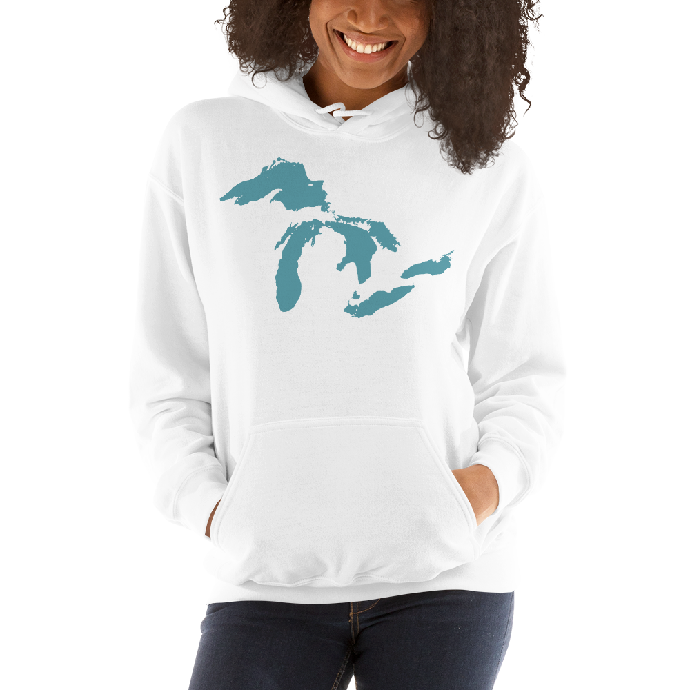 Great Lakes Hoodie (Huron Blue) | Unisex Standard