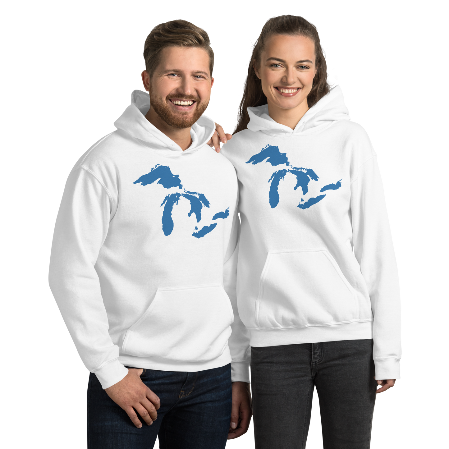 Great Lakes Hoodie (Superior Blue) | Unisex Standard