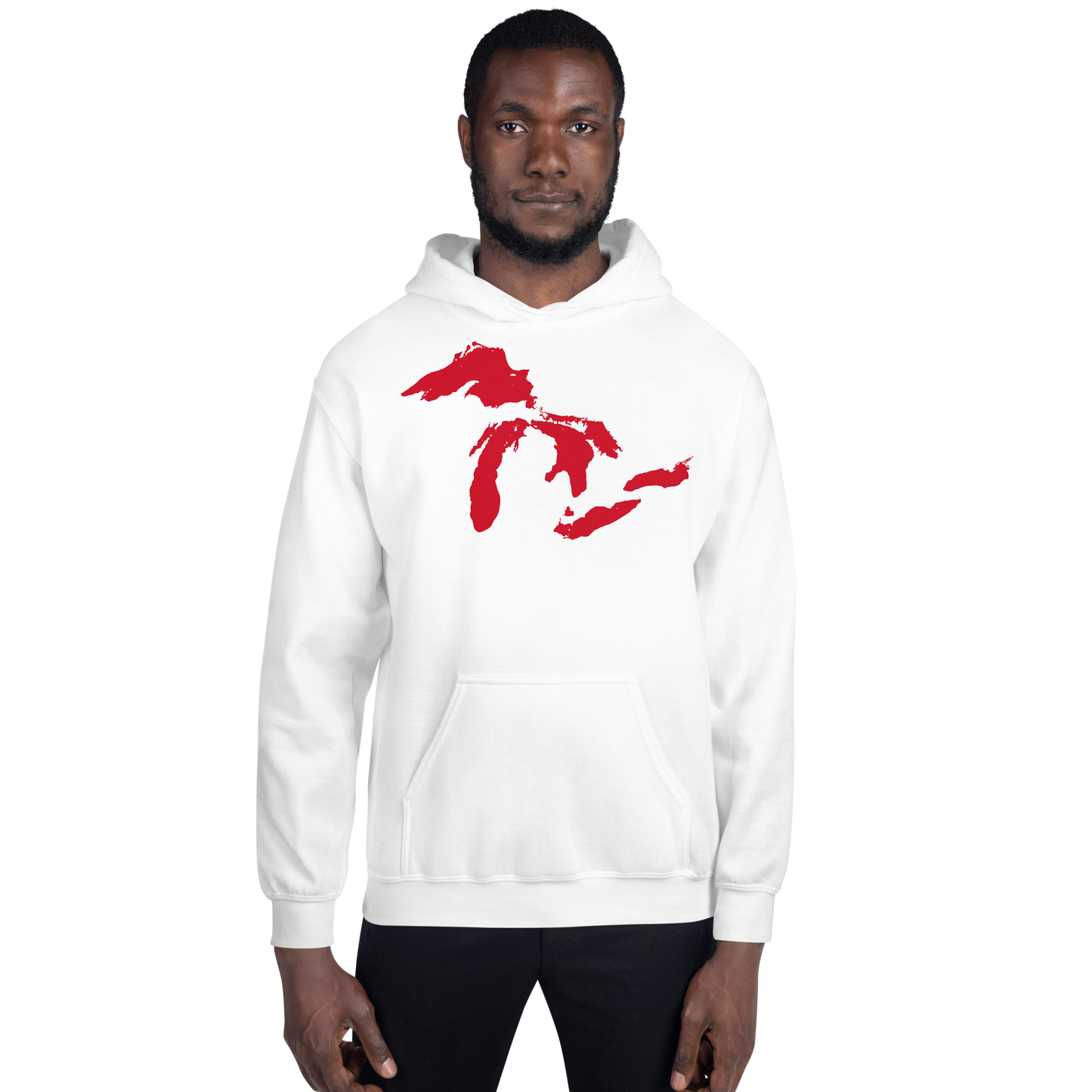 Great Lakes Hoodie (Aliform Red) | Unisex Standard