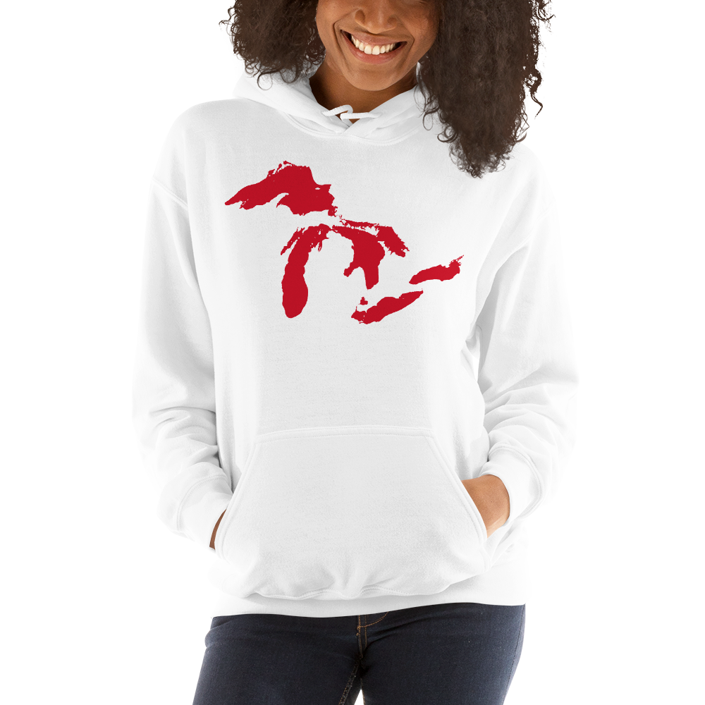 Great Lakes Hoodie (Aliform Red) | Unisex Standard