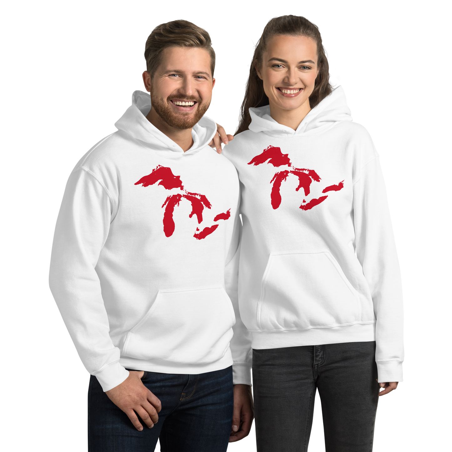 Great Lakes Hoodie (Aliform Red) | Unisex Standard