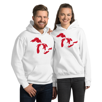 Great Lakes Hoodie (Aliform Red) | Unisex Standard