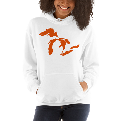 Great Lakes Hoodie (Maple Leaf Orange) | Unisex Standard