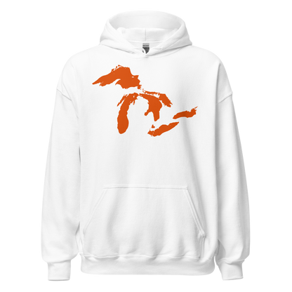 Great Lakes Hoodie (Maple Leaf Orange) | Unisex Standard