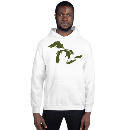 Great Lakes Hoodie (Army Green) | Unisex Standard