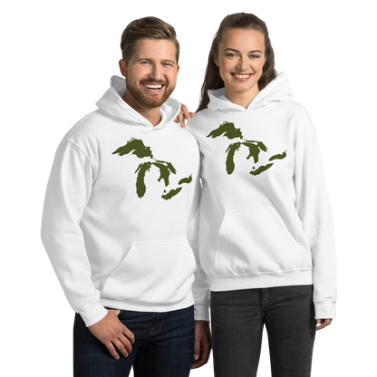 Great Lakes Hoodie (Army Green) | Unisex Standard