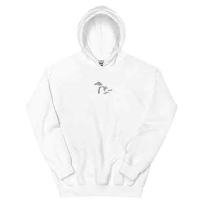 Great Lakes Hoodie (Silver) | Unisex Standard - Emb.