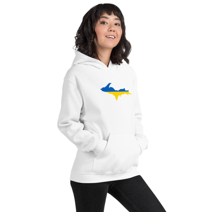 Michigan Upper Peninsula Hoodie (w/ UP Ukraine Outline) | Unisex Standard