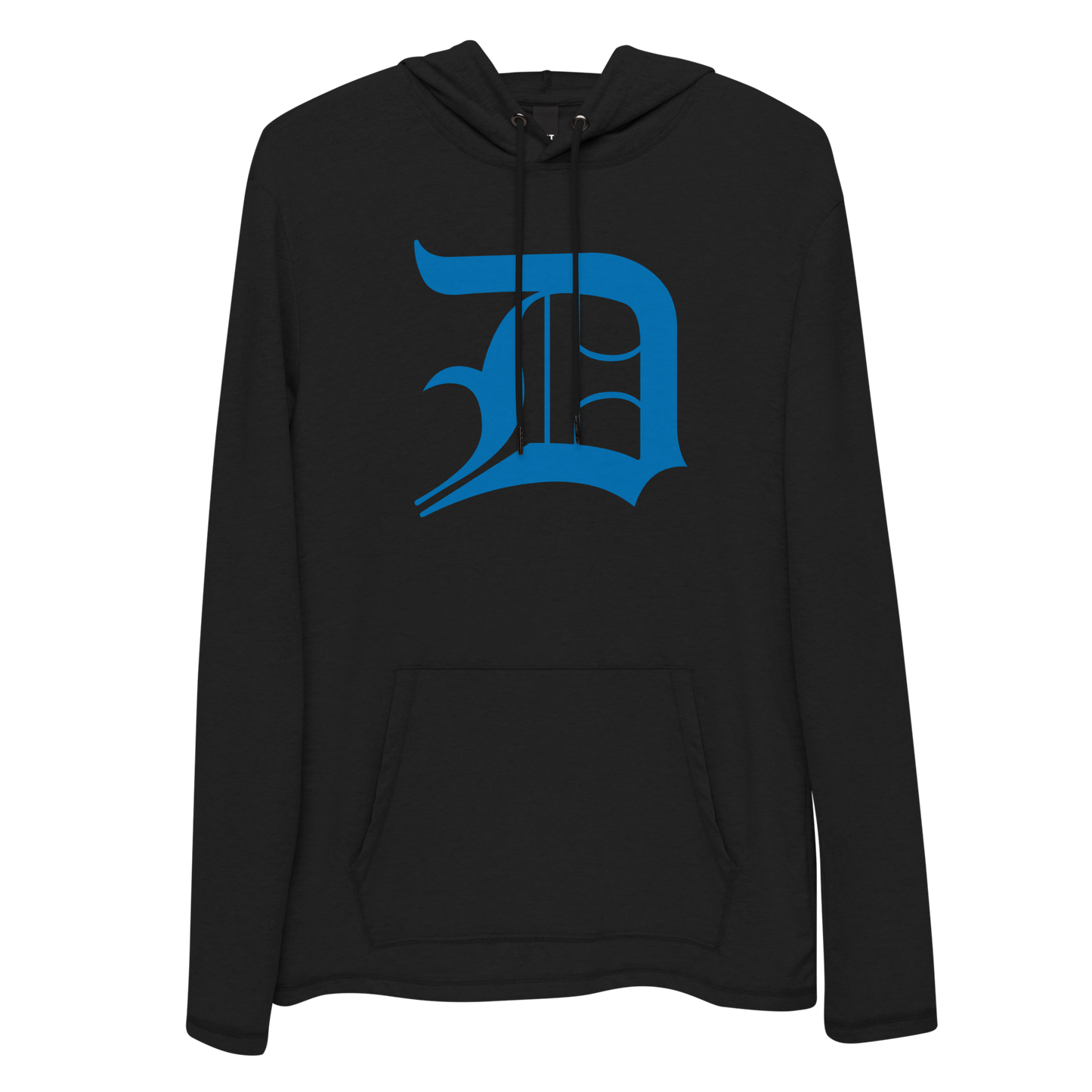 Detroit 'Old English D' Hoodie (Azure) | Unisex Lightweight