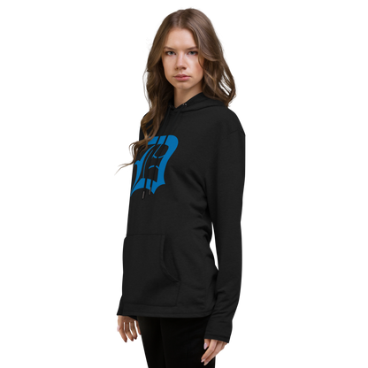 Detroit 'Old English D' Hoodie (Azure) | Unisex Lightweight