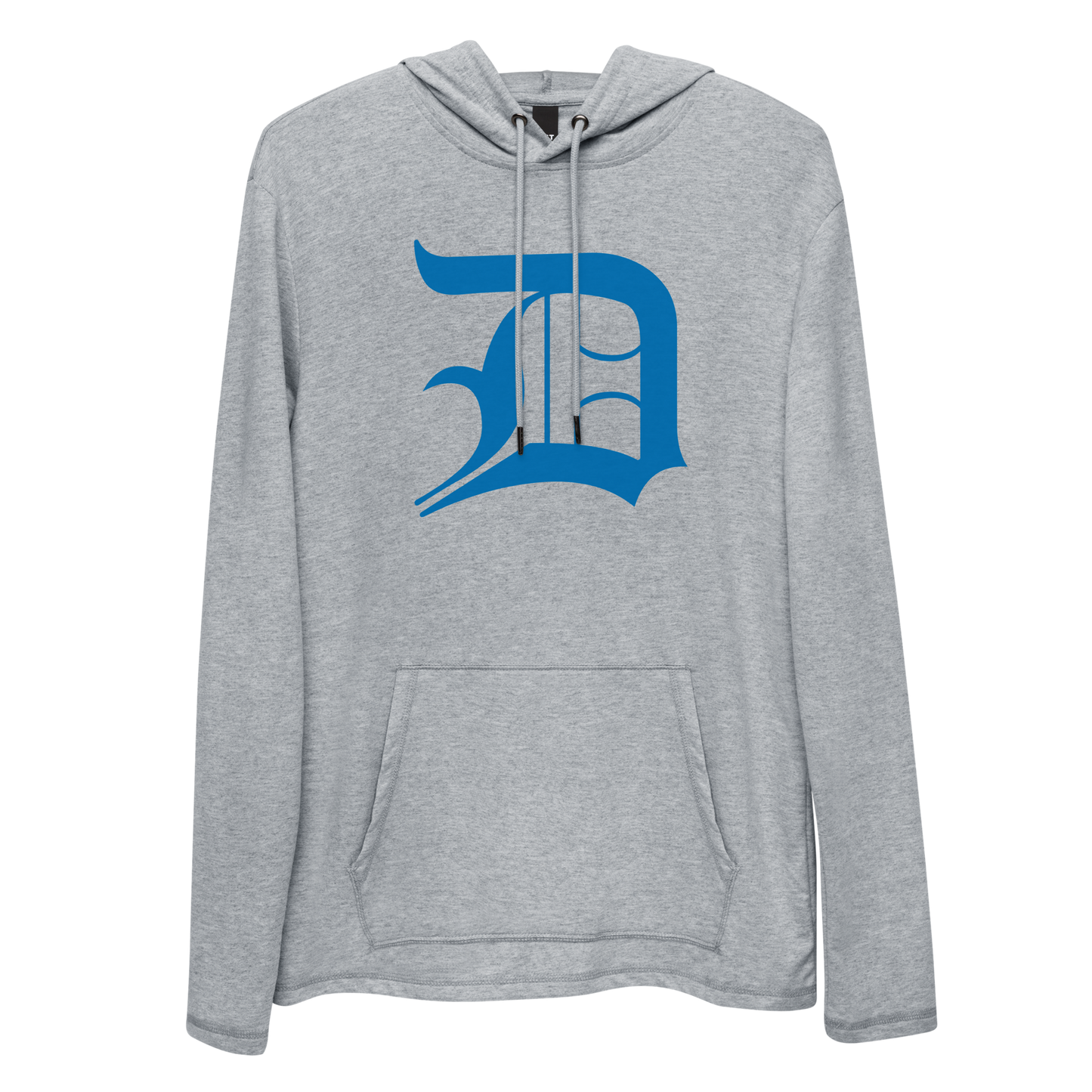 Detroit 'Old English D' Hoodie (Azure) | Unisex Lightweight