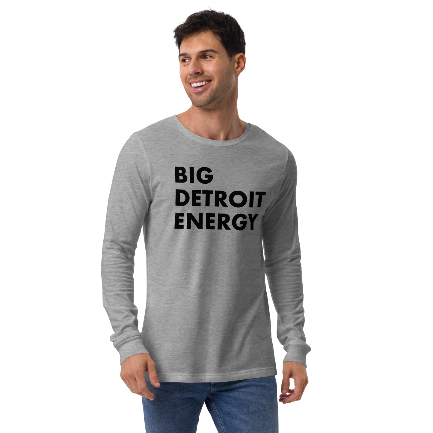 'Big Detroit Energy' T-Shirt | Unisex Long Sleeve