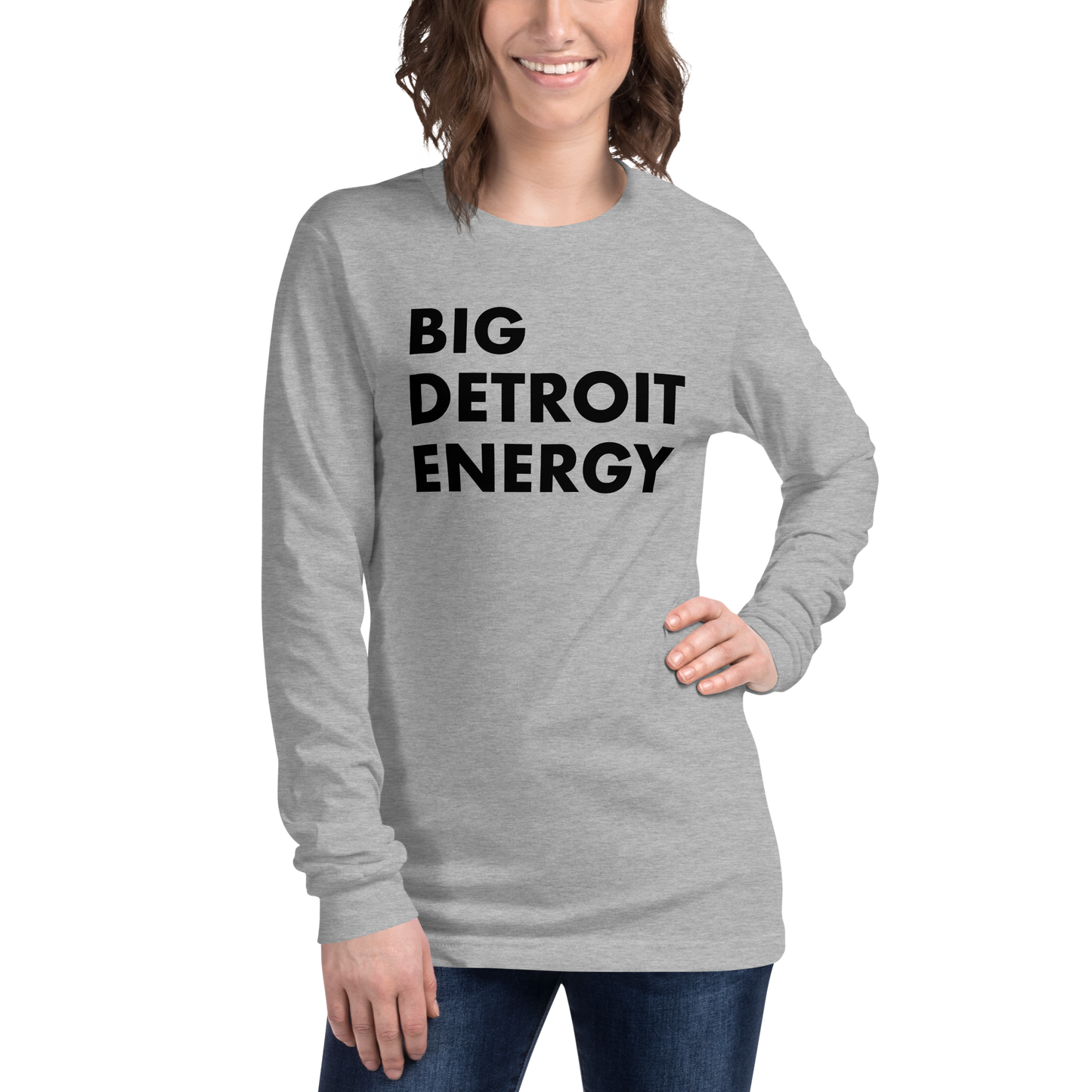 'Big Detroit Energy' T-Shirt | Unisex Long Sleeve