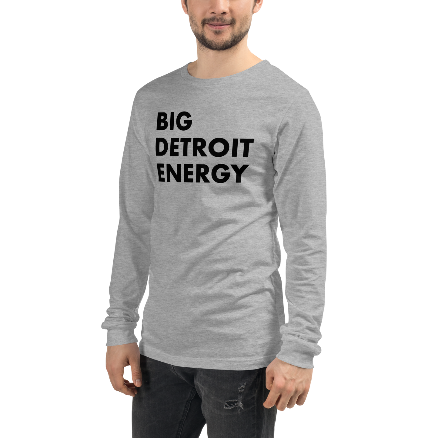 'Big Detroit Energy' T-Shirt | Unisex Long Sleeve