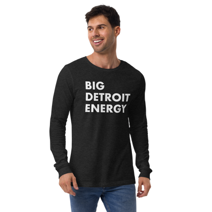 'Big Detroit Energy' T-Shirt | Unisex Long Sleeve