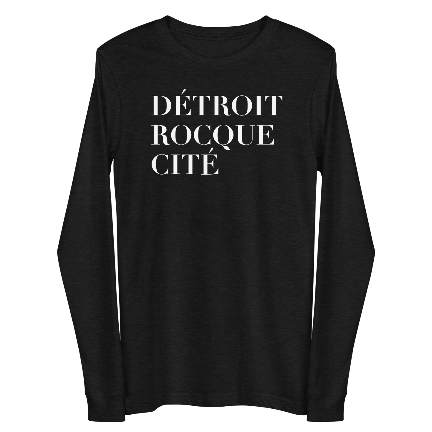 'Détroit Rocque Cité' T-Shirt | Unisex Long Sleeve