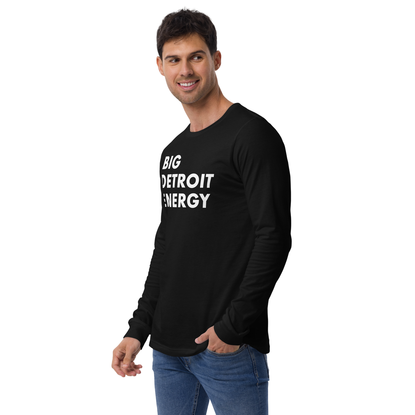 'Big Detroit Energy' T-Shirt | Unisex Long Sleeve