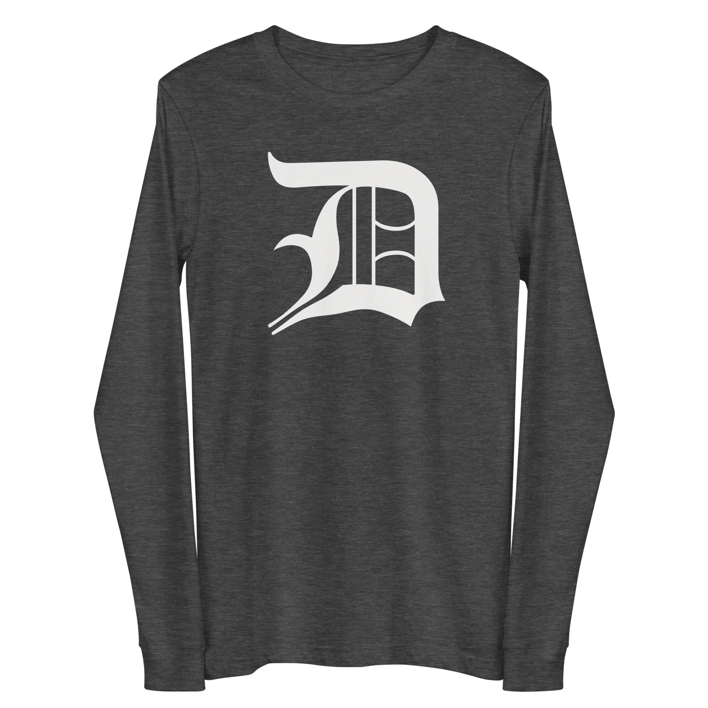 Detroit 'Old English D' T-Shirt | Unisex Long Sleeve