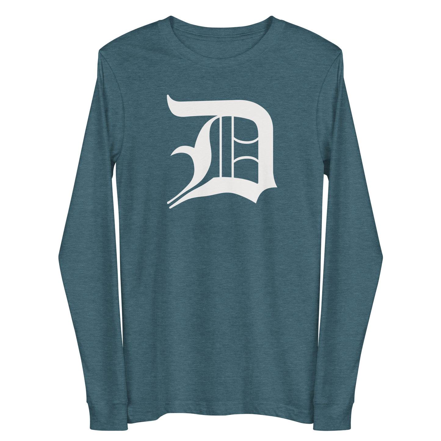 Detroit 'Old English D' T-Shirt | Unisex Long Sleeve