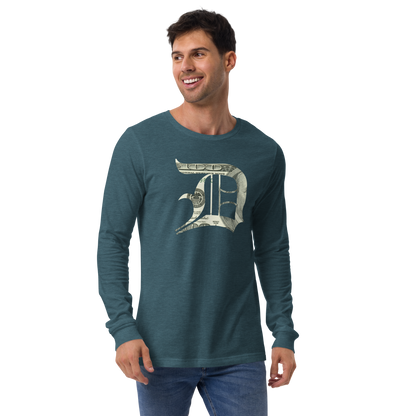 Detroit 'Old English D' T-Shirt (Benjamins Edition) | Unisex Long Sleeve