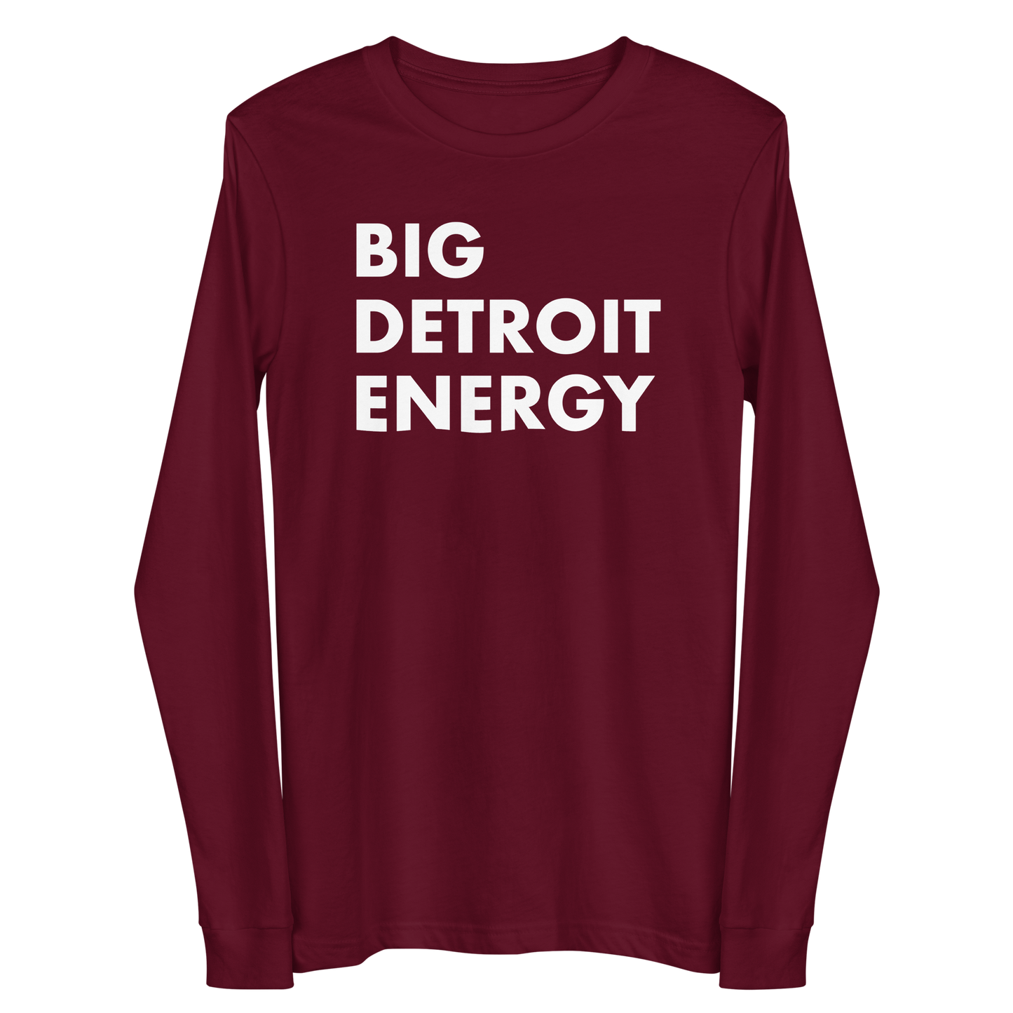 'Big Detroit Energy' T-Shirt | Unisex Long Sleeve