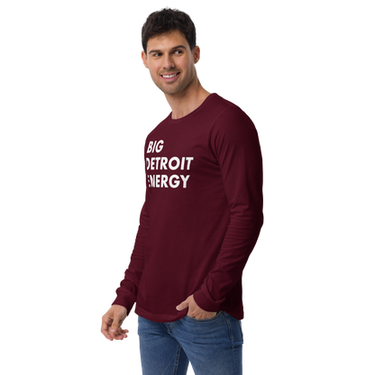 'Big Detroit Energy' T-Shirt | Unisex Long Sleeve