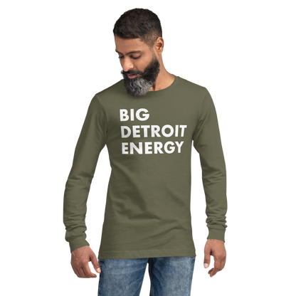 'Big Detroit Energy' T-Shirt | Unisex Long Sleeve