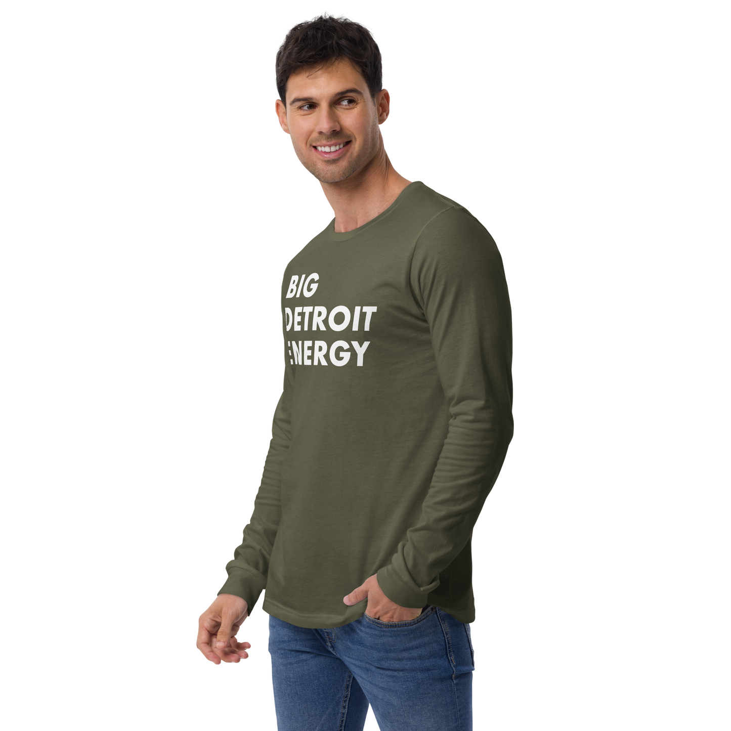 'Big Detroit Energy' T-Shirt | Unisex Long Sleeve