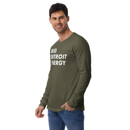 'Big Detroit Energy' T-Shirt | Unisex Long Sleeve