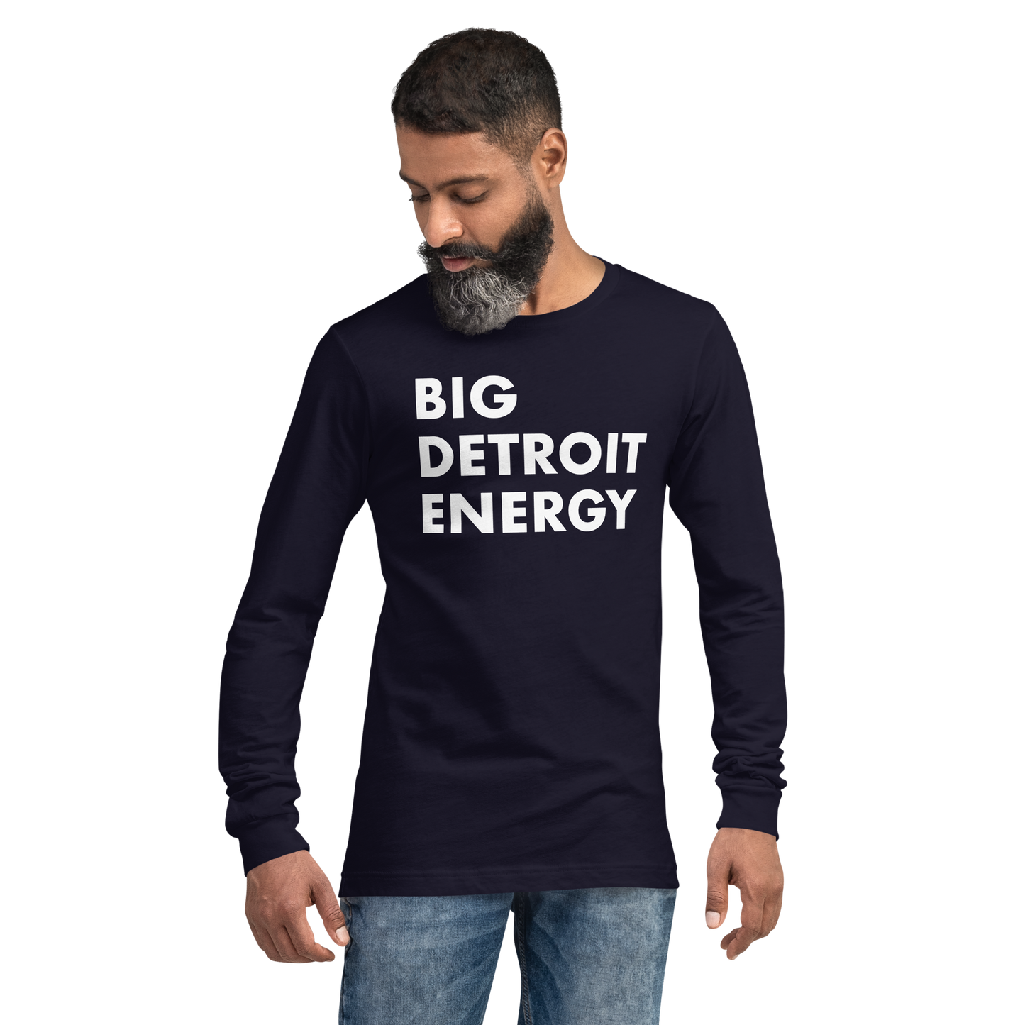 'Big Detroit Energy' T-Shirt | Unisex Long Sleeve