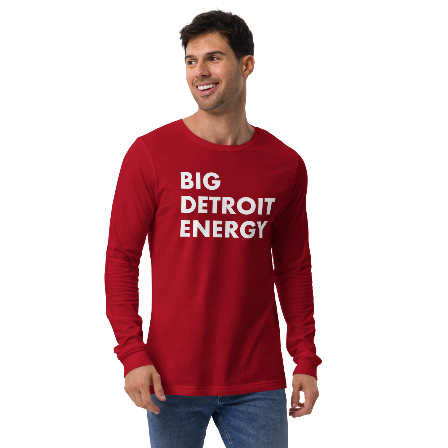 'Big Detroit Energy' T-Shirt | Unisex Long Sleeve