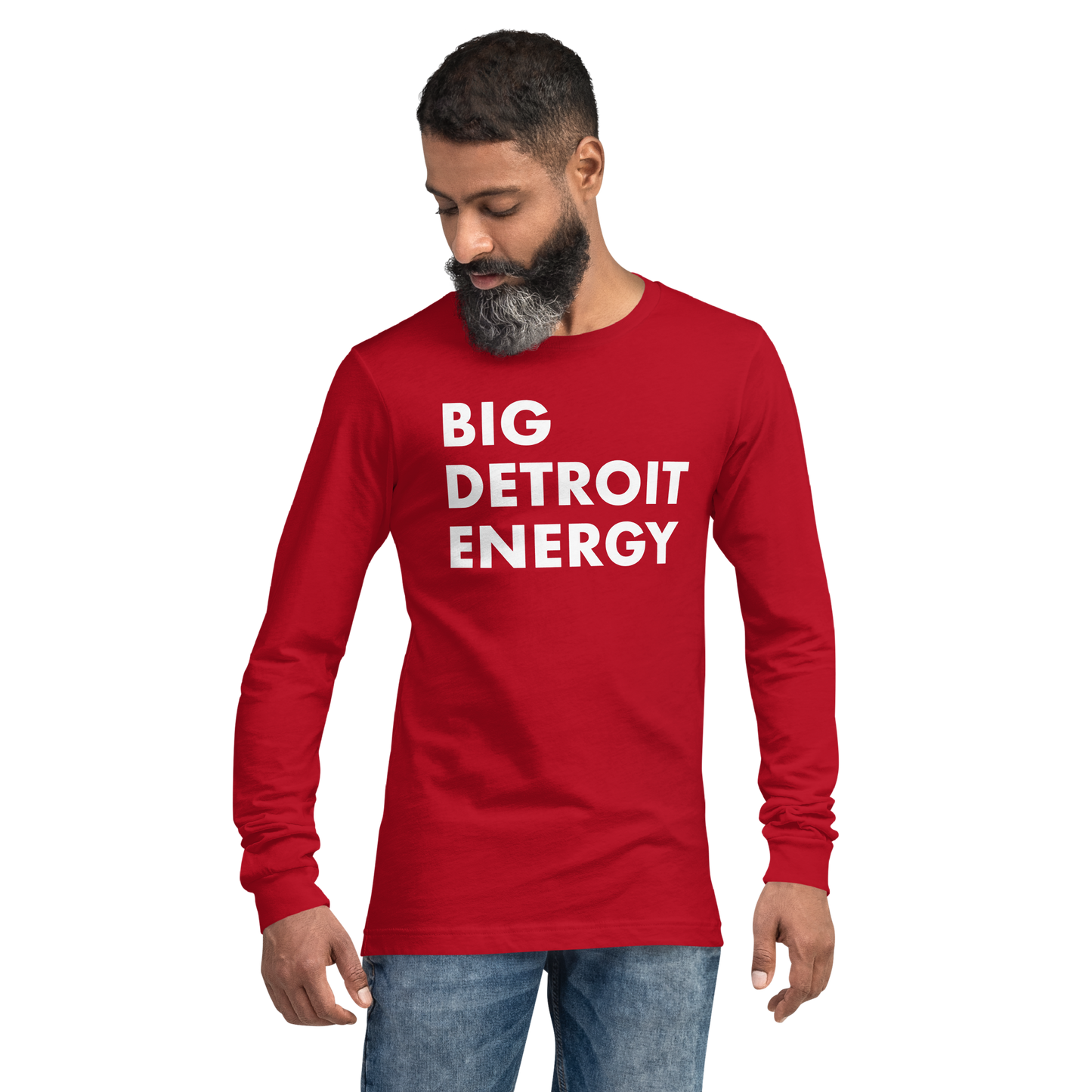 'Big Detroit Energy' T-Shirt | Unisex Long Sleeve